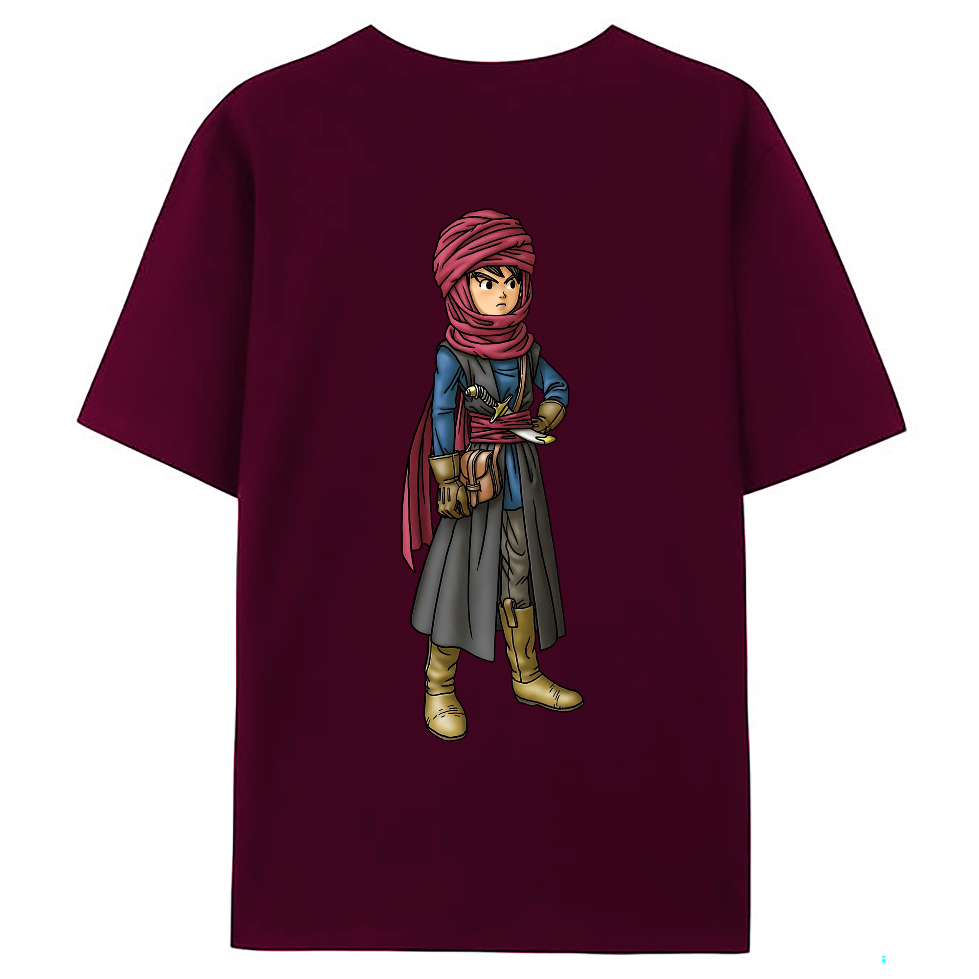 （画像用） ドラゴンクエスト Doragon Kuesuto Dragon Quest レディース半袖Tシャツ(バックプリント)